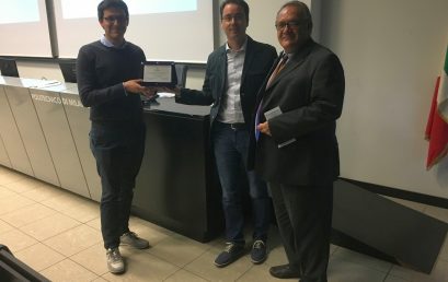 PhD Award to Ing. Gabriele Lodi