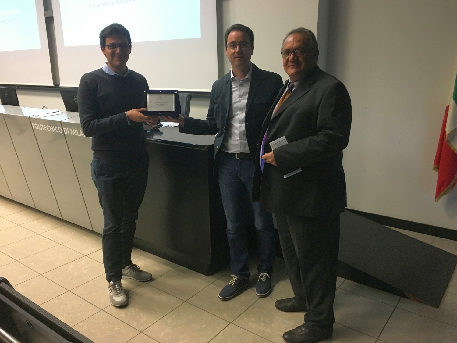 PhD Award to Ing. Gabriele Lodi