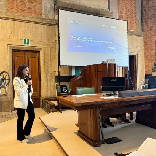 GASP at the Third Italian Workshop on Ammonia Energy