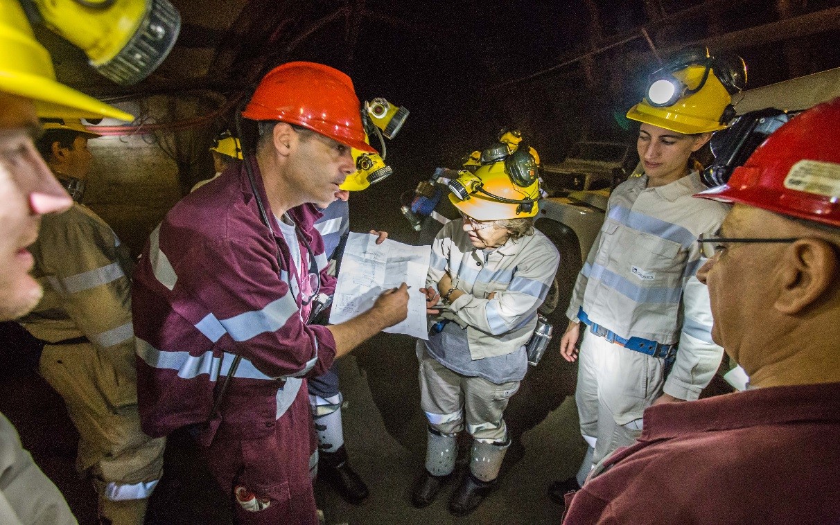 GASP Group visiting the Carbosulcis mines