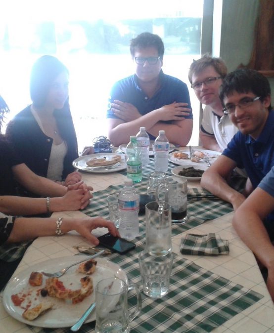 Dr. Nagy from Budapest visiting the GASP group